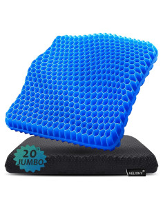 Cojín de Gel Jumbo Helishy 50.8x50cm Alivio Dolor Espalda