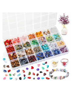 Cuentas de Cristal Selizo para Joyería - 28 Colores Variados