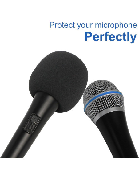 Juego de 2 Fundas de Espuma para Micrófono HIYANCO 7.49cm