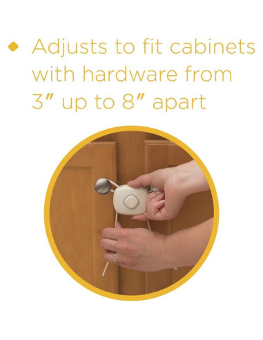 Cerradura de Gabinete Safety 1st OutSmart Flex Lock 4 Pzas