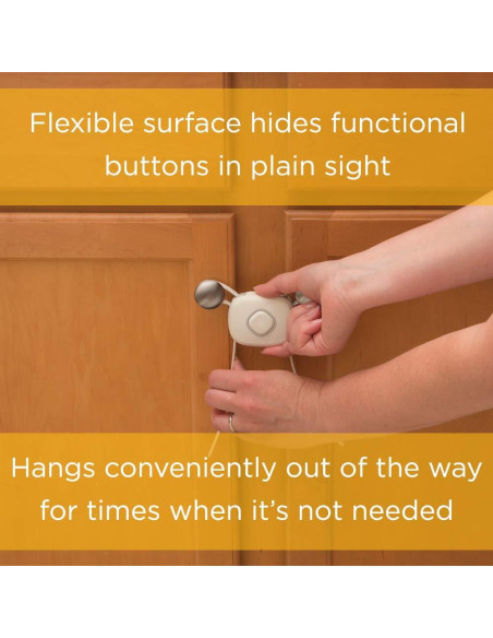 Cerradura de Gabinete Safety 1st OutSmart Flex Lock 4 Pzas