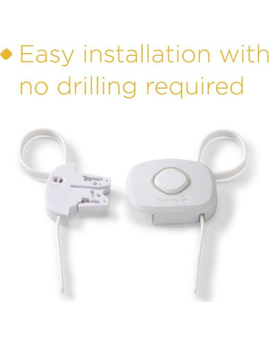 Cerradura de Gabinete Safety 1st OutSmart Flex Lock 4 Pzas