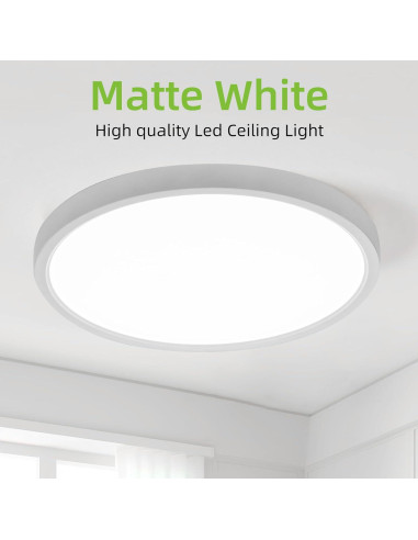 Luz de Techo LED Hykolity 30.48 cm 24W CCT Seleccionable