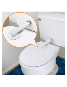 Cerradura de Inodoro Wappa Baby - Seguridad para Bebés - Blanca