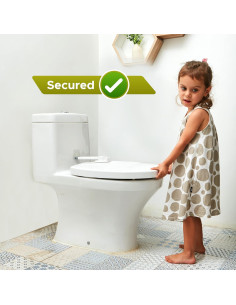 Cerradura de Inodoro Wappa Baby - Seguridad para Bebés - Blanca 2
