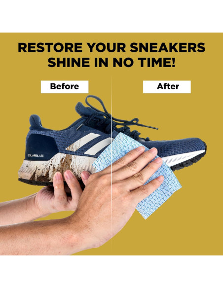 Toallitas Limpiadoras Gold Standard para Zapatos - 30 Unidades