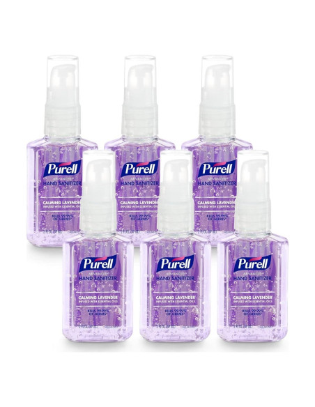 Gel desinfectante de manos Purell Advanced Lavanda 2 oz - Paquete de 6