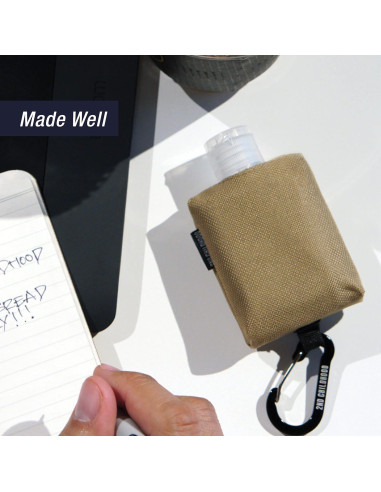 Llave desinfectante de manos portátil - Botella 59 ml azul