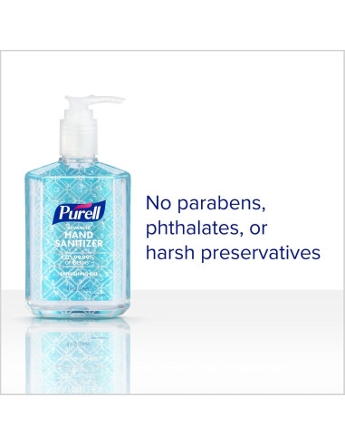 Gel Desinfectante de Manos Purell Avanzado 4x240ml con Bomba