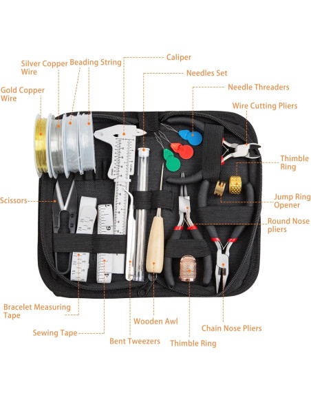 Kit de Fabricación de Joyas GTAAOY con Herramientas y Accesorios