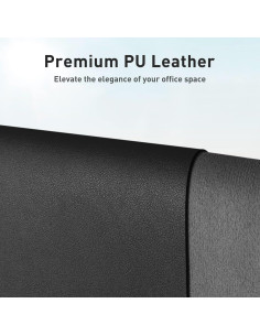 Alfombrilla de Escritorio Aothia de Cuero PU Antideslizante 60x35cm 2