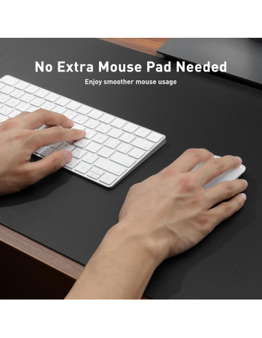 Alfombrilla de Escritorio Aothia de Cuero PU Antideslizante 60x35cm