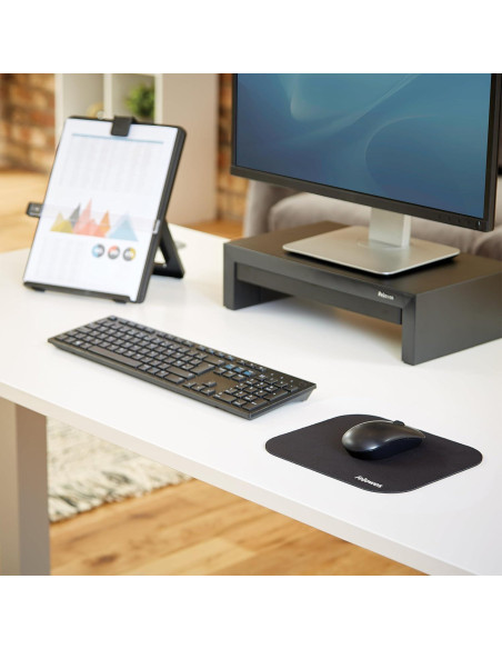 Alfombrilla de Ratón Fellowes 58024 Negra 20x24 cm