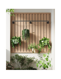 Soporte para Plantas Interior SOFITORG 165 cm Metal Negro 2