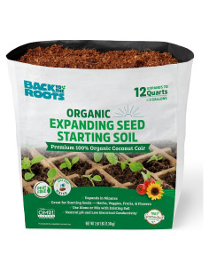 Bloque Comprimido de Coco Orgánico Back to the Roots 12L