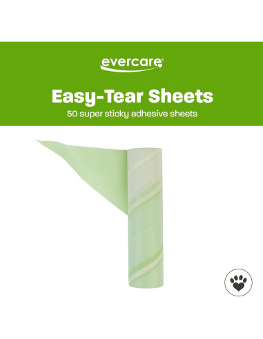 Recargas Rodillo Quitapelusas Evercare Mega 3x50 Hojas