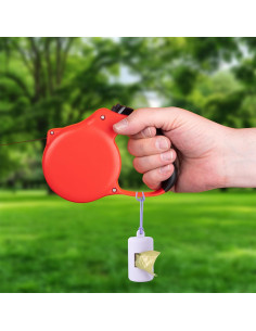 Dispensador de bolsas de excremento de perro SLSON 3 Pack 2