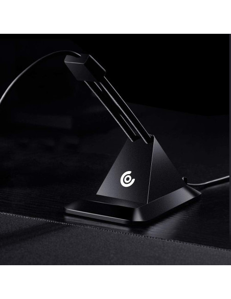 Mouse Bungee para Juegos Casethrone V2 - Control de Cable Negro