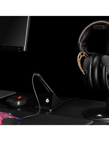 Mouse Bungee para Juegos Casethrone V2 - Control de Cable Negro
