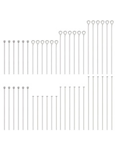 Pasadores de Ojo Acero Inoxidable PH PandaHall 560pcs 30-50mm