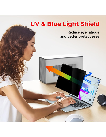 Filtro de Privacidad Magnético LUSA DESIGN para MacBook Air 13.6"