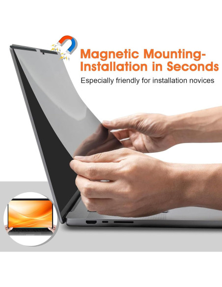 Pantalla de Privacidad Magnética BSPROTE 14" Antirreflejo