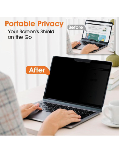 Pantalla de Privacidad Magnética BSPROTE 14" Antirreflejo