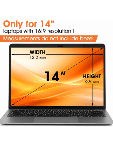 Pantalla de Privacidad Magnética BSPROTE 14" Antirreflejo