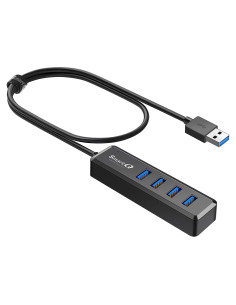Hub USB 3.0 SmartQ H302S con Cable de 0.61m para Laptop