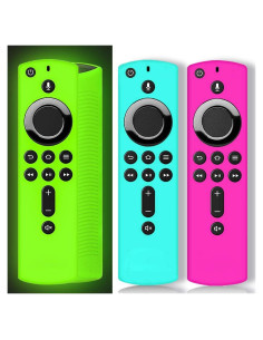 Funda de Control Remoto Fire Stick ONEBOM 3 Pack Brillo