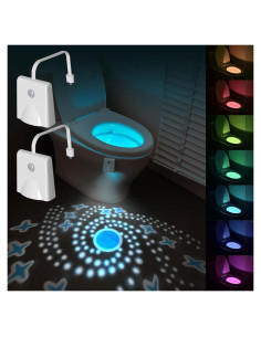 Luz de Inodoro LED VEEKI con Sensor y Proyección de Estrellas