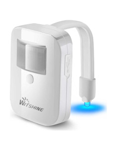 Luz Nocturna de Inodoro Witshine Recargable con Sensor 16 Colores