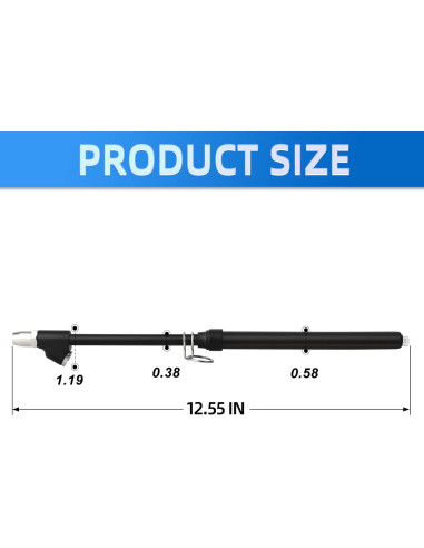 Medidor de Presión de Neumáticos MEANLIN 10-150 Psi Doble Cabeza