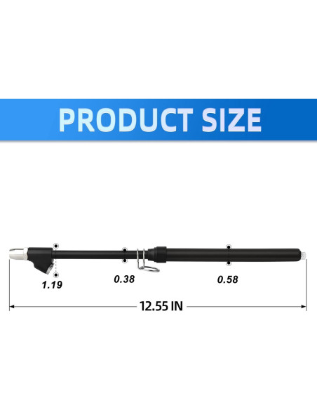 Medidor de Presión de Neumáticos MEANLIN 10-150 Psi Doble Cabeza