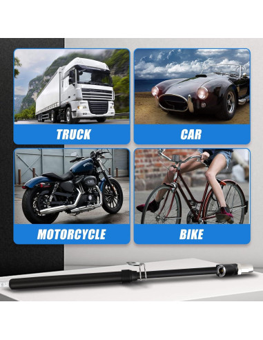 Medidor de Presión de Neumáticos MEANLIN 10-150 Psi Doble Cabeza