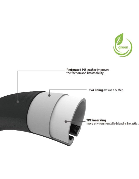 Cubierta de Volante Deportivo Elantrip 37-39 cm Antideslizante