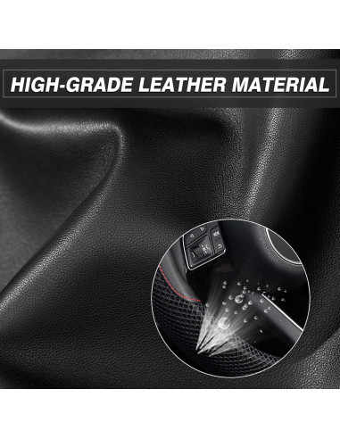 Funda de Volante KAFEEK Universal 37-39 cm Cuero Microfibra