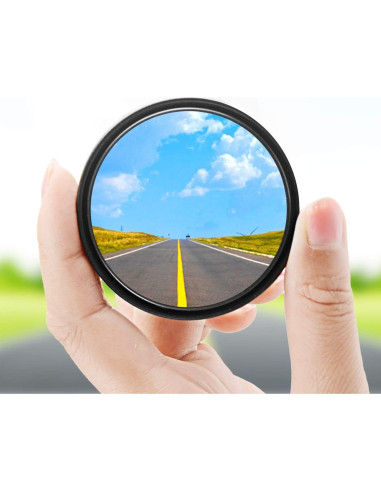 Espejos de Punto Ciego MARLBSTON 2" Convexos HD - Paquete de 2