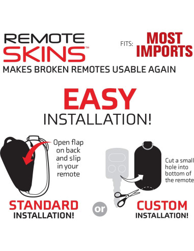 Funda Remota Flexible Lucky Line 49001 Universal Negra