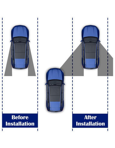 Espejos de Punto Ciego Redondos Aphumedc 5cm Ajustables 360