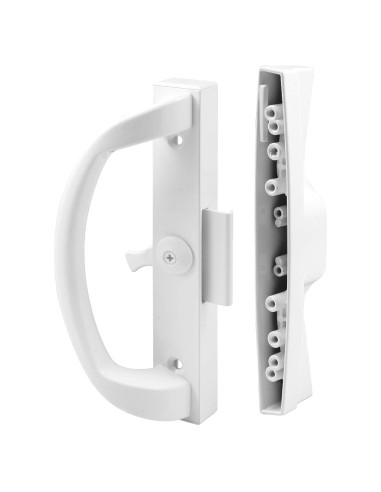 Juego de Manijas para Puerta Deslizante Prime-Line C 1263 Blanco