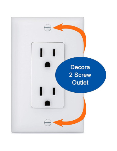 Paquete de 6 cubiertas de enchufe Safety Innovations - Blanco