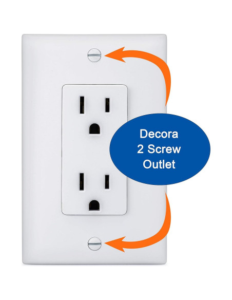 Paquete de 6 cubiertas de enchufe Safety Innovations - Blanco