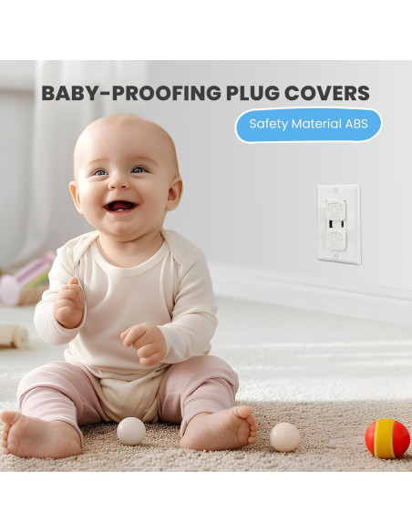 32 Cubiertas de Enchufe a Prueba de Bebés POCBP - Seguridad Infantil