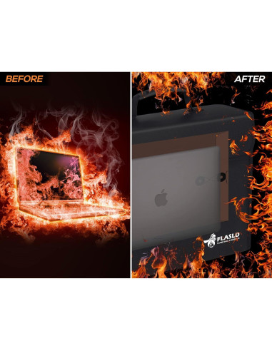 Bolsa de Documentos a Prueba de Fuego FLASLD 38.1x30.5 cm