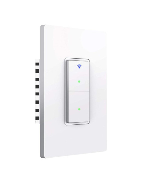 Interruptor de Luz Inteligente WiFi Youngzuth 2 Vías Control Remoto