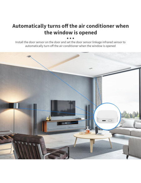 Puerta de enlace inteligente Tuya Zigbee 3.0 Bluetooth 2.4GHz