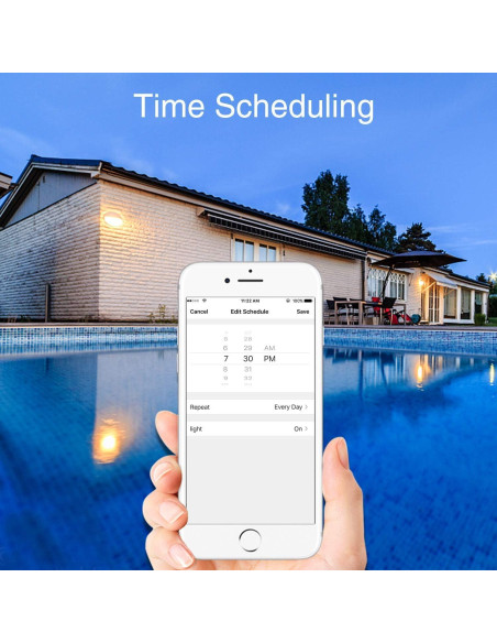 Interruptor de Luz Inteligente WiFi Youngzuth 2 Vías Control Remoto