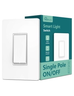 Interruptor de Luz Inteligente TREATLIFE Wi-Fi 1250W