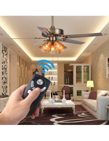 Control Remoto Ventilador Techo Eogifee UC7083T 3 Velocidades